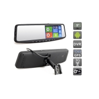 Зеркало заднего вида со встроенным навигатором GPS и видеорегистратором Full HD на базе Android 4.4.2 AVIS AVS0588DVR